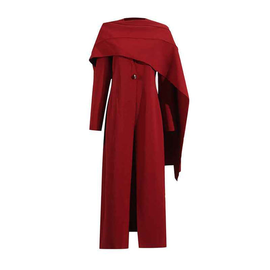 Elegant Trench Women's Elegant One Button Jacket