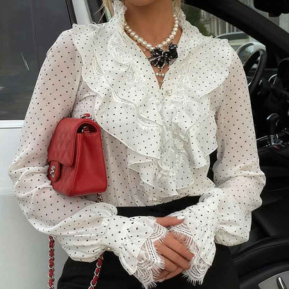 Stylish Long Sleeve Blouse