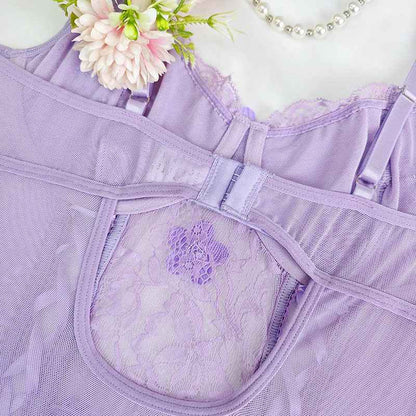 Lace Body Shaping Lingerie Bodysuit