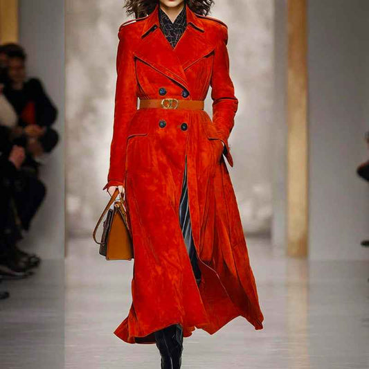 Solid Color Thickened Long Outerwear Jacket MUNSIEUR New Arrivals Daily!