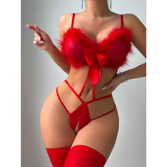 Red Sexy Seduction Lingerie