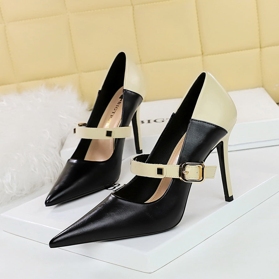 Retro High Heels Women's Stiletto Heel - Munsieur
