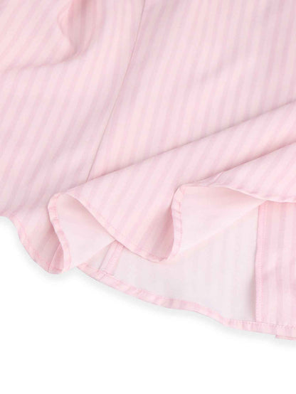 Slim Fit French Cinched Blouse Elegant Top