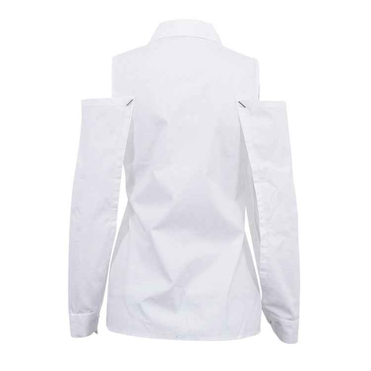 Women's Detachable Long Sleeve Blouse