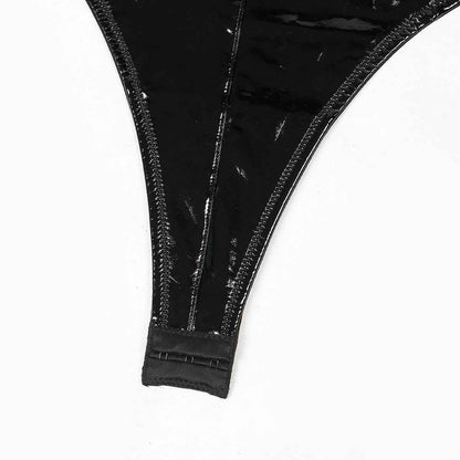 Seduction Metal Bodysuit Lingerie