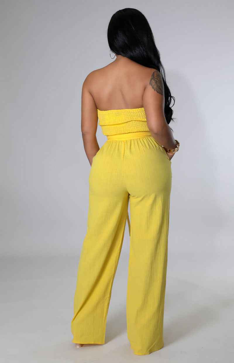 High Waist Jumpsuit