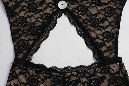 Lace Cutout out See through Jumpsuit