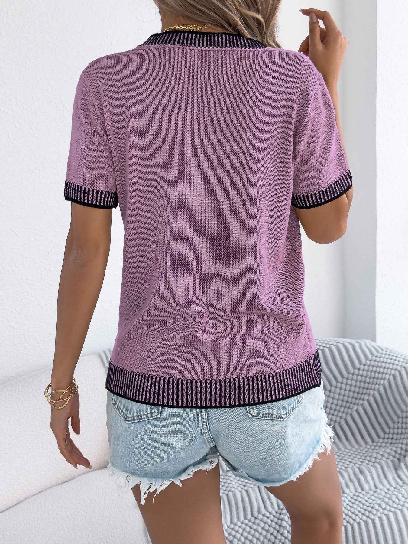 Striped Pocket T-shirt