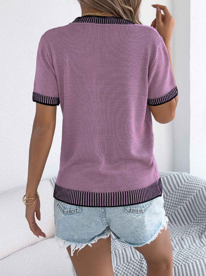 Striped Pocket T-shirt