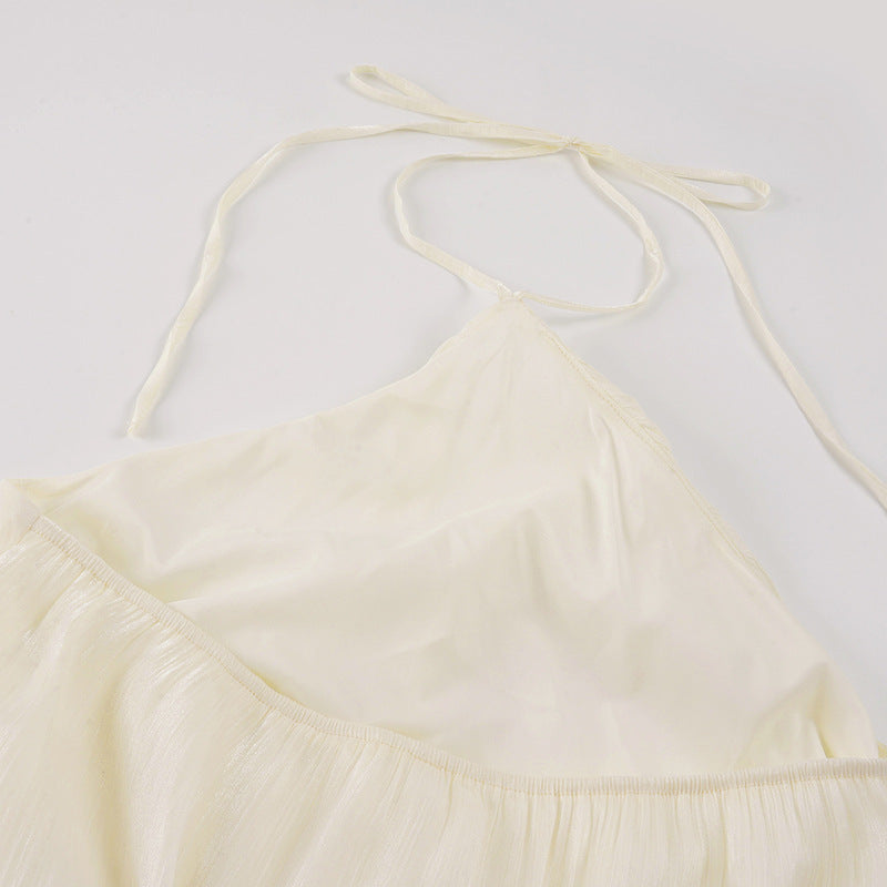 French Inspired Elegant Irregular Asymmetric Chiffon Dress New Arrivals MUNSIEUR