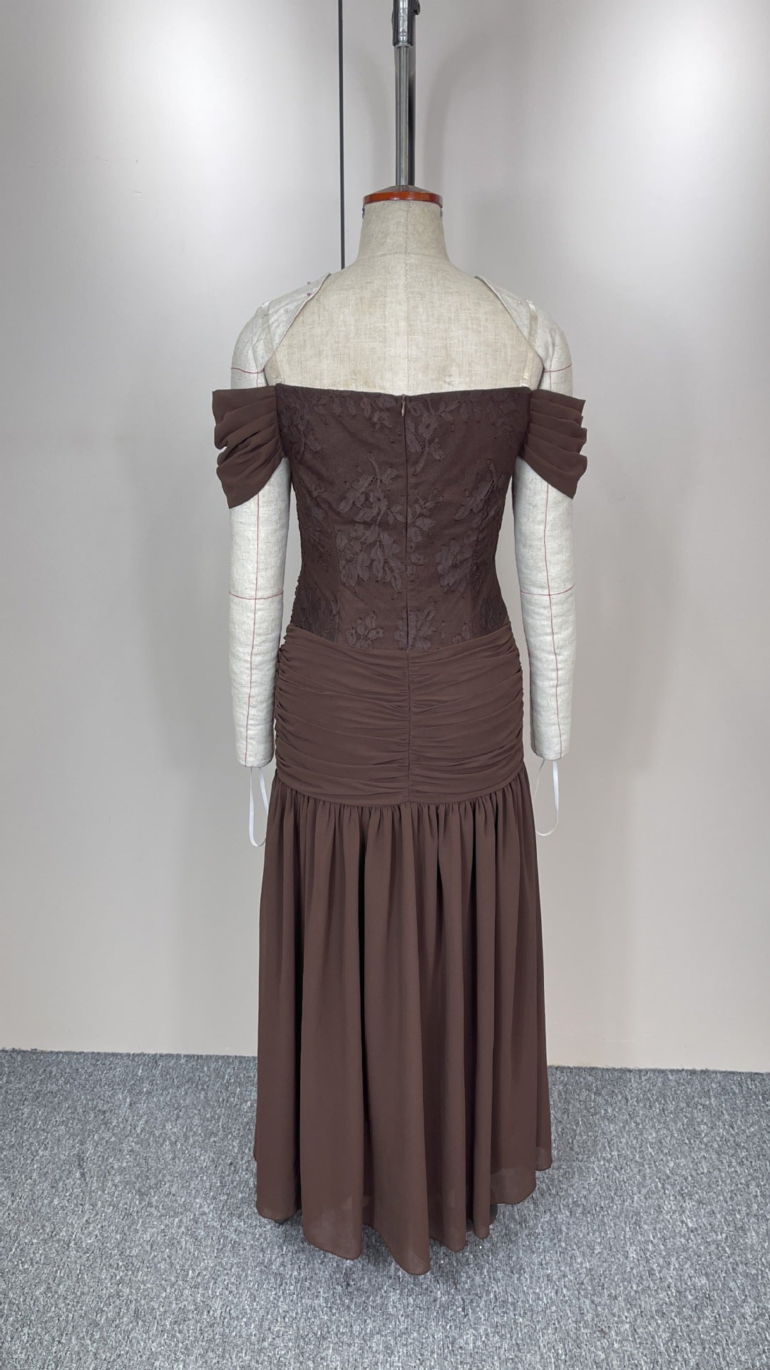 Autumn Drop Lace Big Hem Elegance Retro Dress New Arrivals