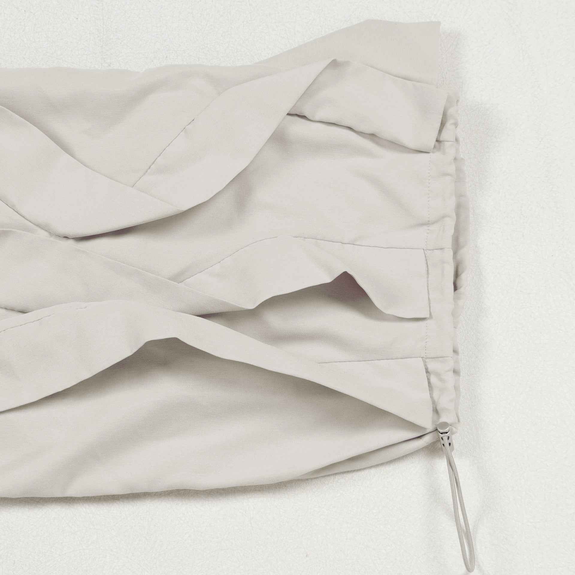 Elegant Office Workwear Stitching Lace Bloomers Banded Sweats Jeans