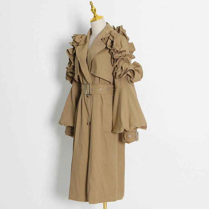 Elegant High Grade Windbreaker for Women Jacket MUNSIEUR