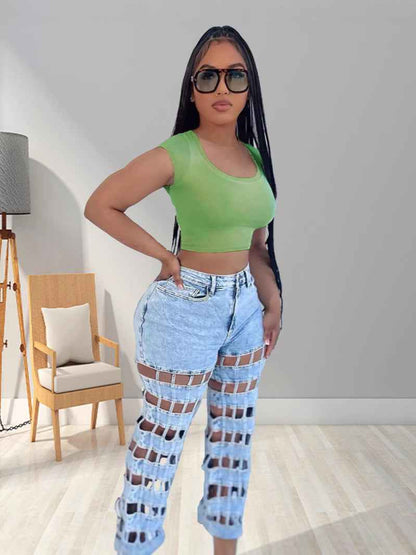 Women Ripped Jeans