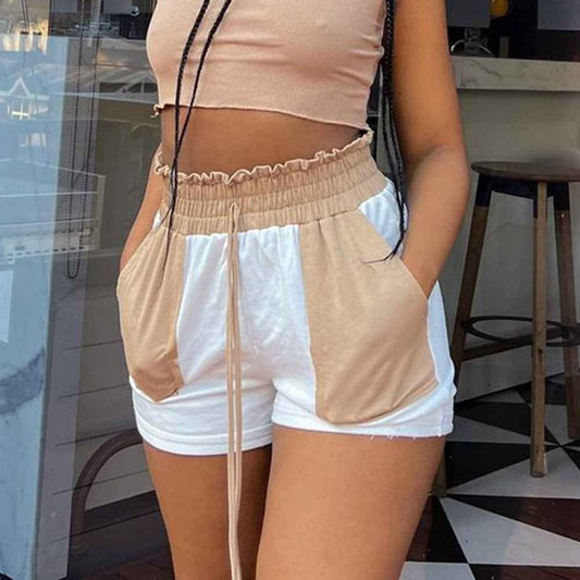 Summer Multi Contrast Color Bottoms for Women