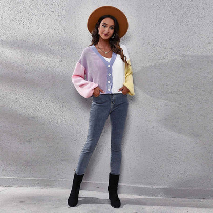 Knitted Cardigan Sweater for Women Loose