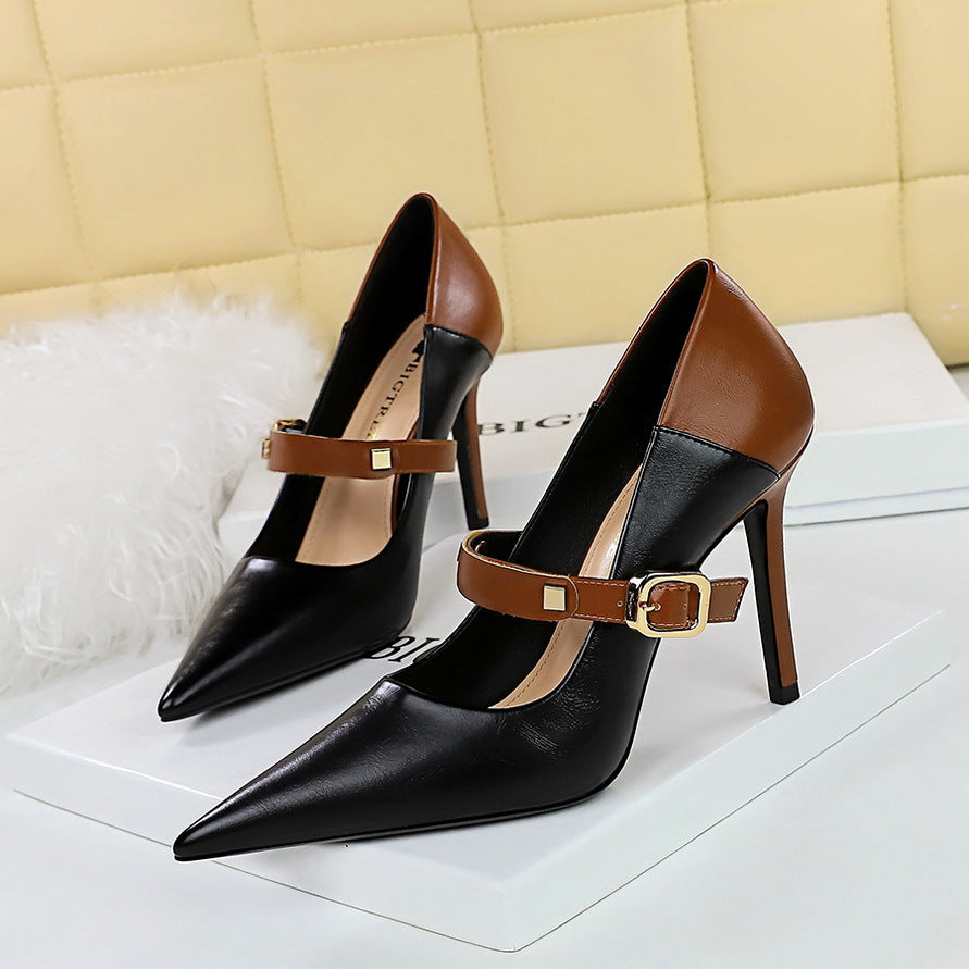 Retro High Heels Women's Stiletto Heel - Munsieur