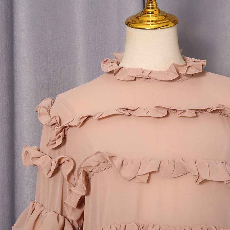 Comfortable Ruffled Blouse