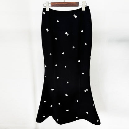 Women's Fashionable Sequins Jacket + Skirt Set - Munsieur