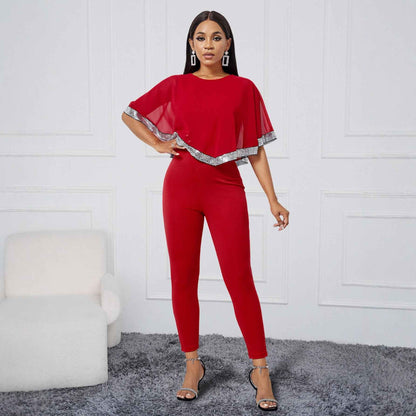 Sequ Stitching Jumpsuit