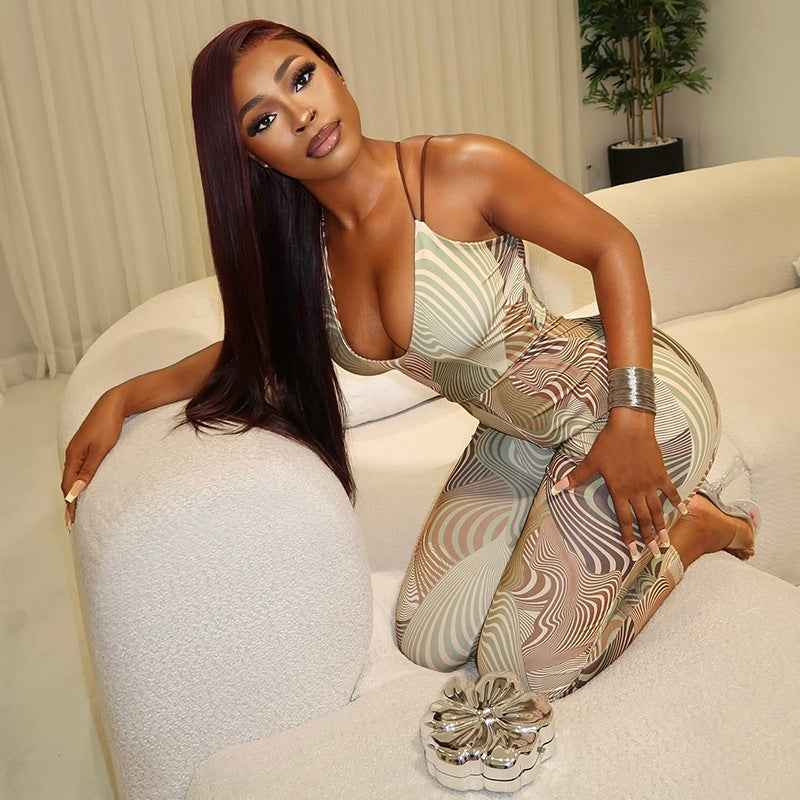 Women's Sexy Bandeau Jumpsuit