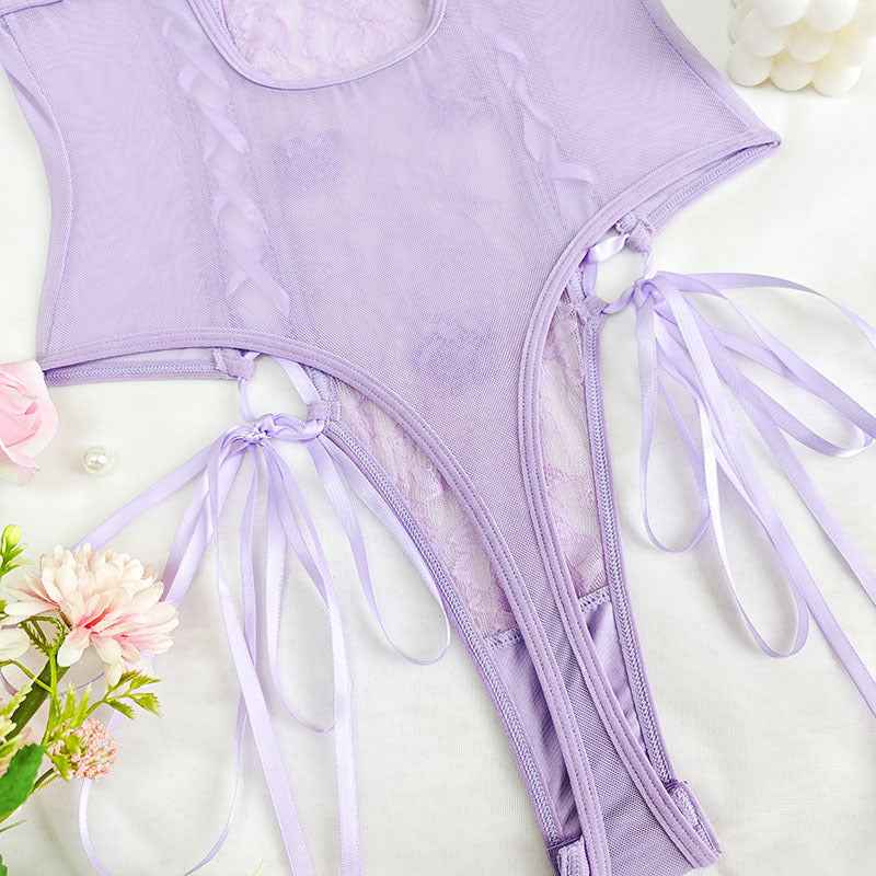 Lace Body Shaping Lingerie Bodysuit
