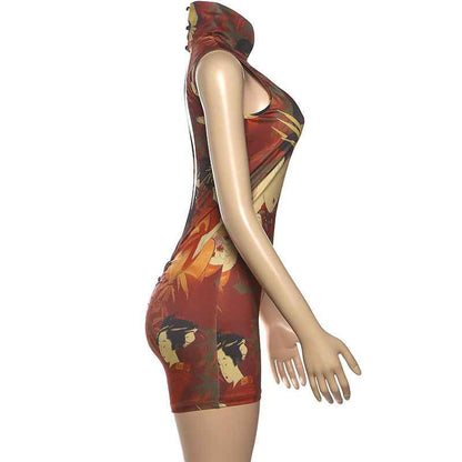 Sexy Slim Sleeveless Romper