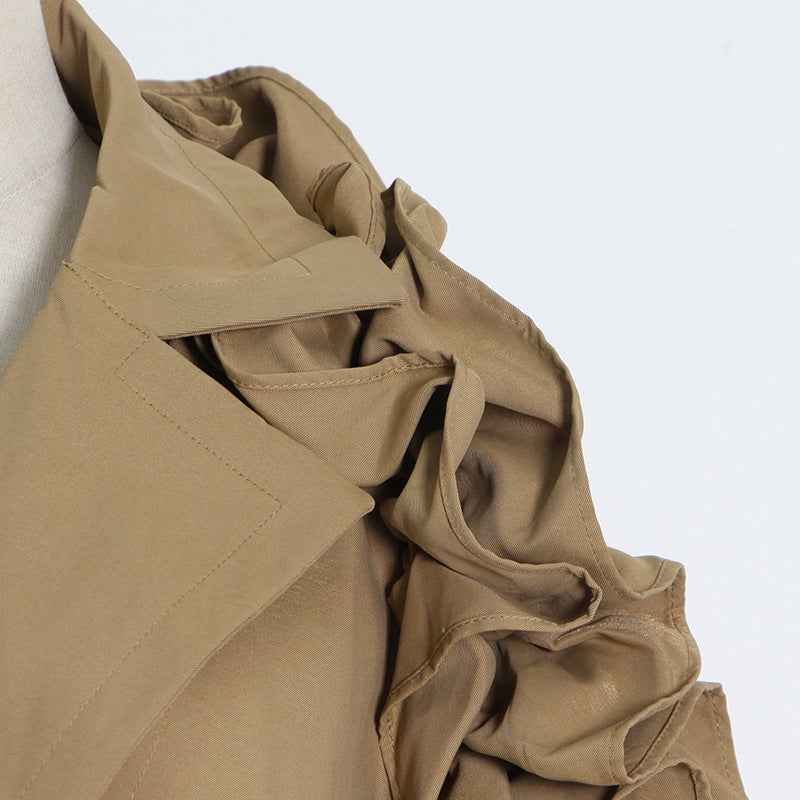 Elegant High Grade Windbreaker for Women Jacket MUNSIEUR