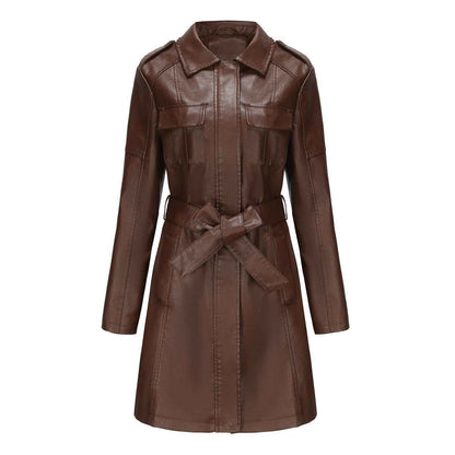 Mid Length Jacket Casual Women's Jackets