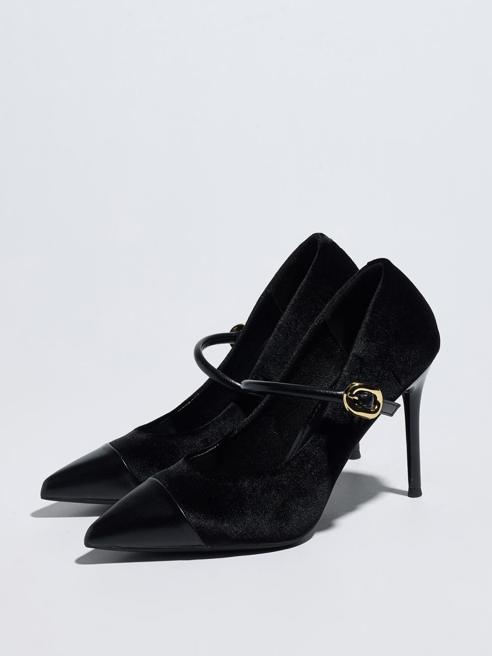 Stiletto Heel High Heel Pointed Toe French Shallow Mouth