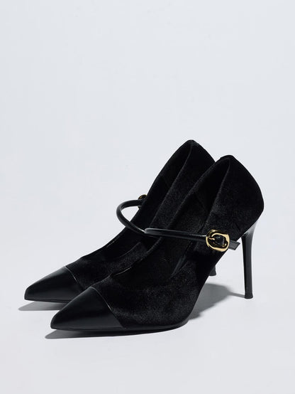 Stiletto Heel High Heel Pointed Toe French Shallow Mouth