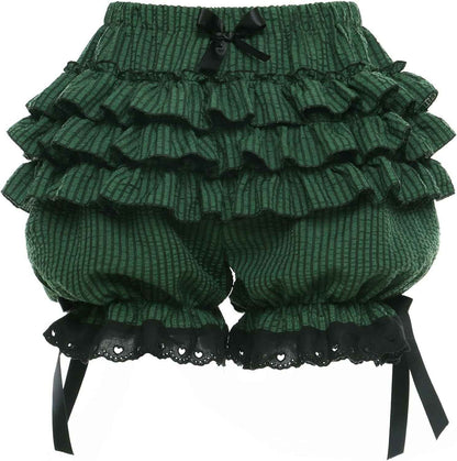 Lolita Bottoms Cute Lace up Puffy for Women