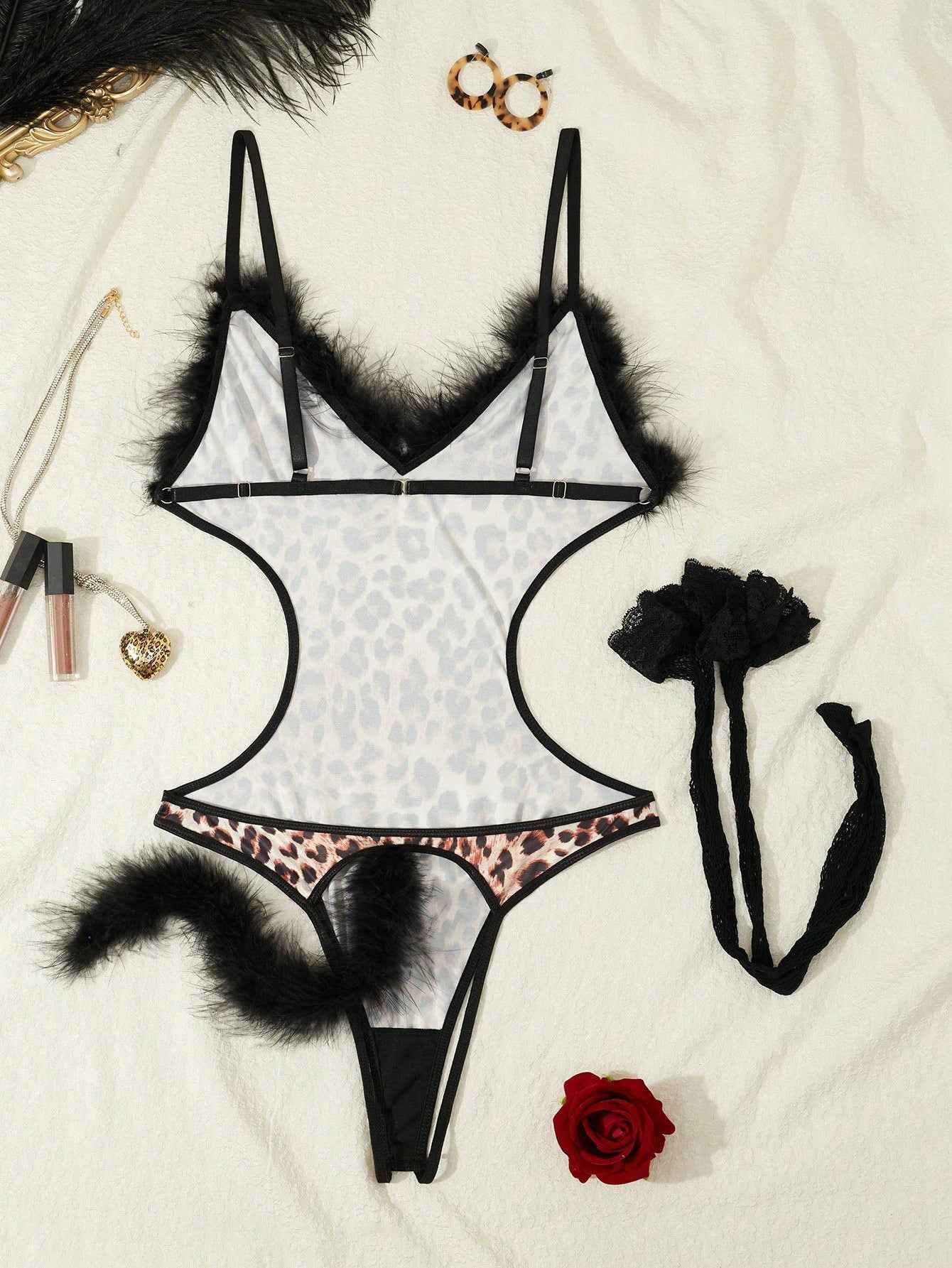 Leopard Print Lingerie