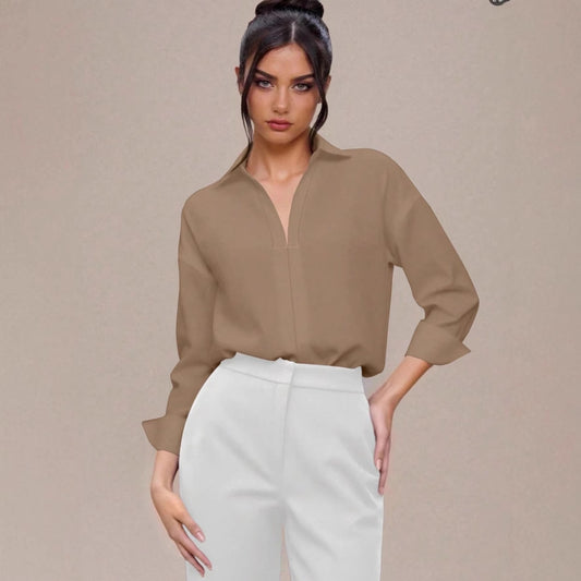 Fit Half Sleeve T-shirt Top for Women