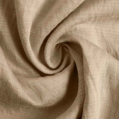 Boho Style Elastic Waistband Solid Color Wide Hem Skirt