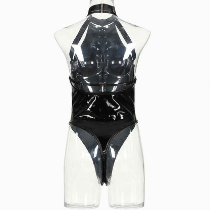 Seduction Metal Bodysuit Lingerie