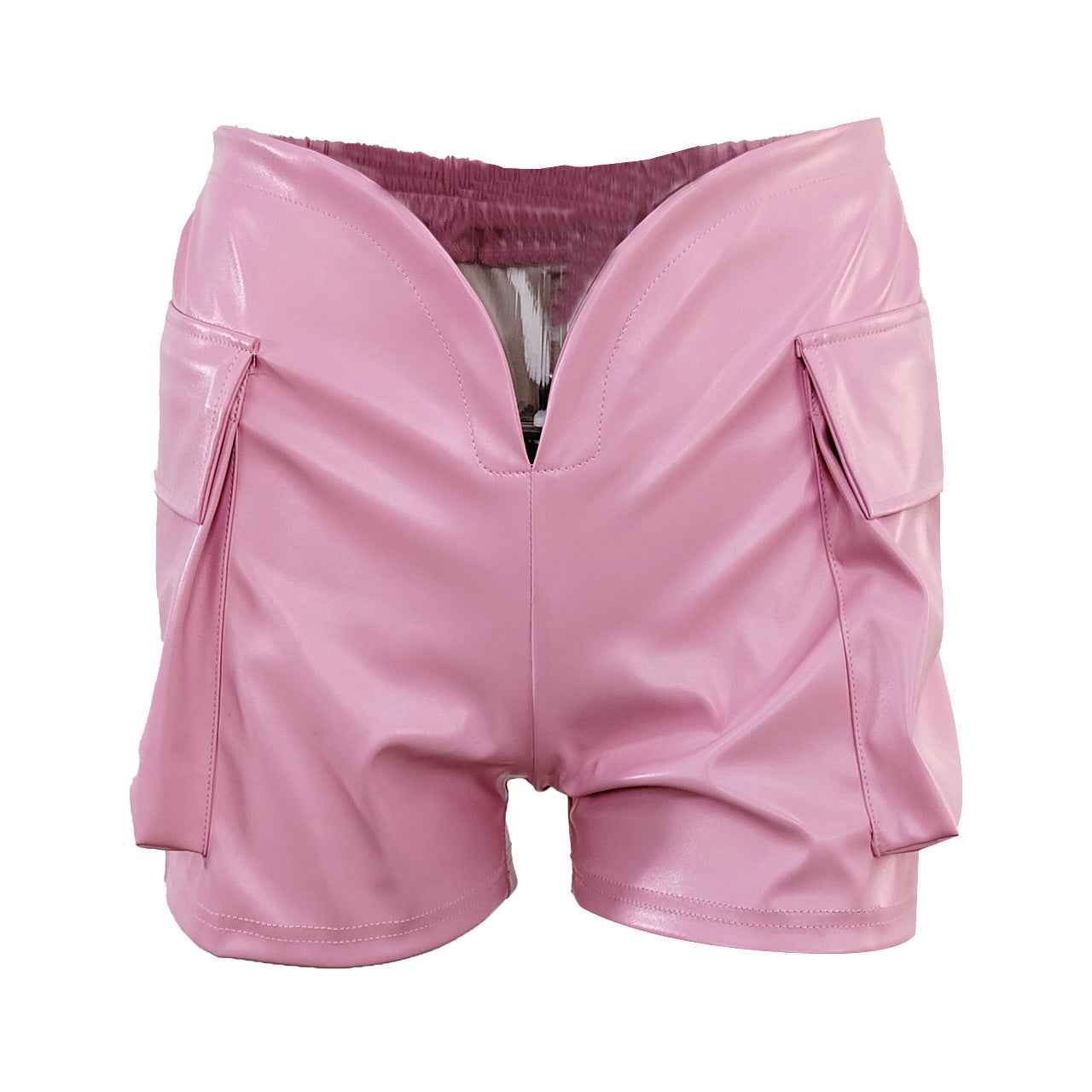 Summer Faux Leather Bottoms for Women