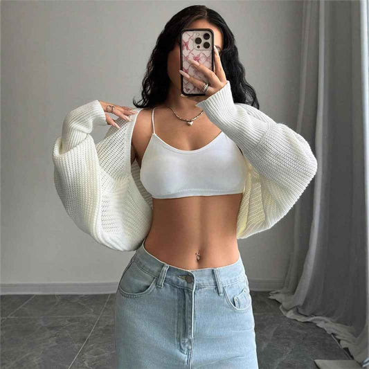Loose All Match Knitted Cardigan Sweater
