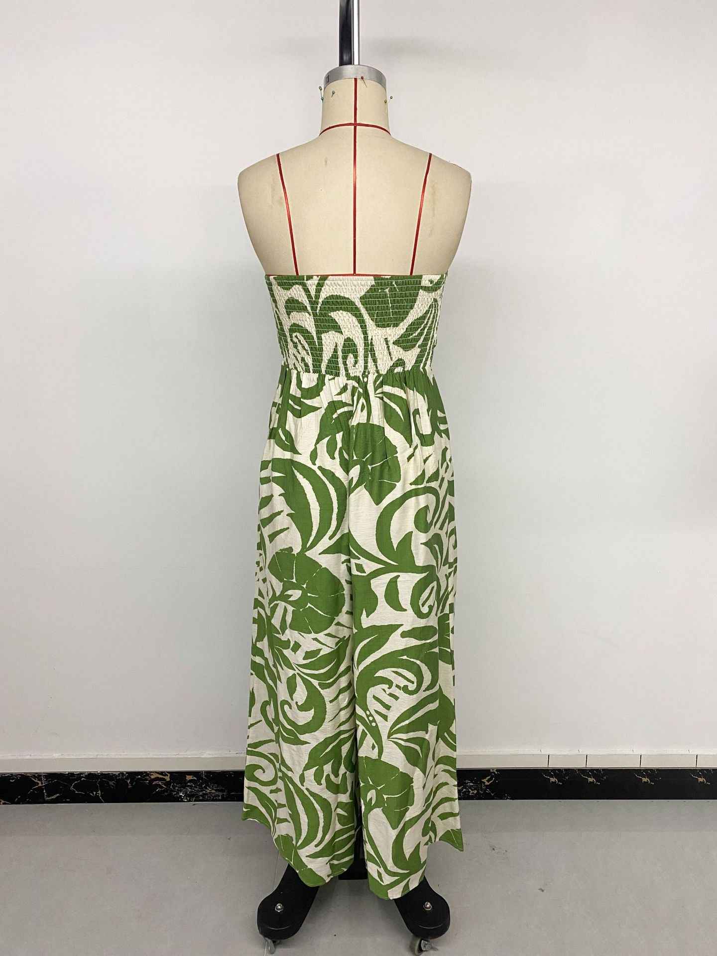 One Piece Tube Top Jumpsuit