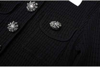 Knitted All Matching Women's Top Cardigan Sweater