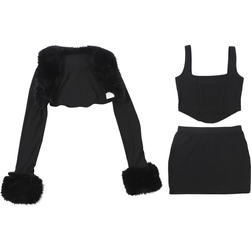 Sheath Skirt Set Three Piece