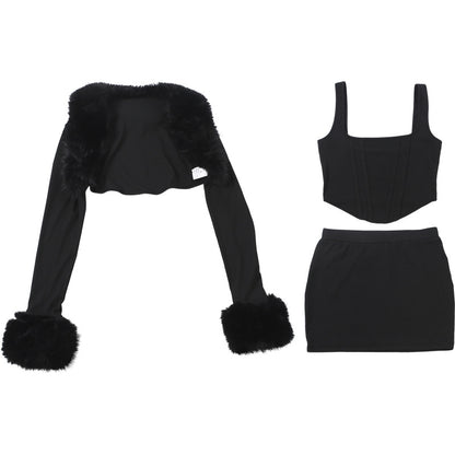 Sheath Skirt Set Three Piece