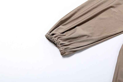 Sexy Backless Solid Color Jumpsuit Women