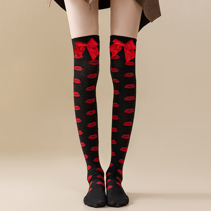 Romantic Date Long Tube Thigh Leg Beauty Over Knee Socks