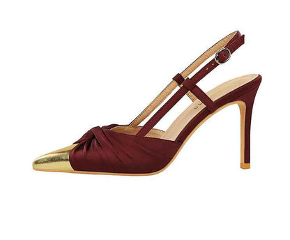 Cocktail High Heels Stiletto Heel Satin Bow