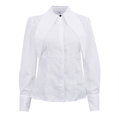 Long Sleeve Cardigan Blouse