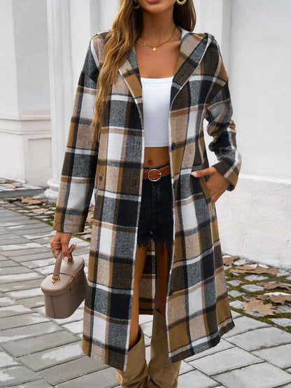 Casual Contrast Color Jacket