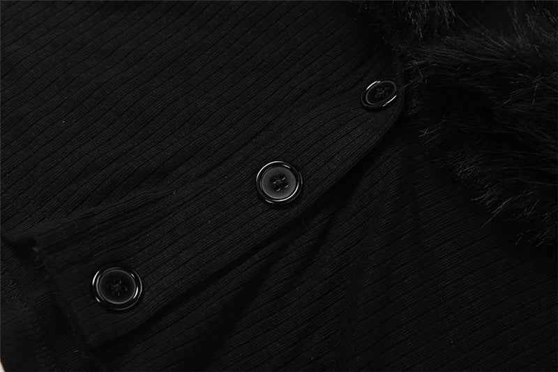 Furry Cardigan Jacket for Women