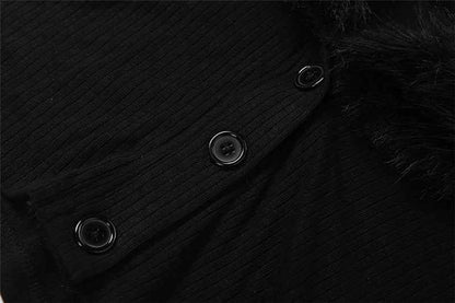Furry Cardigan Jacket for Women
