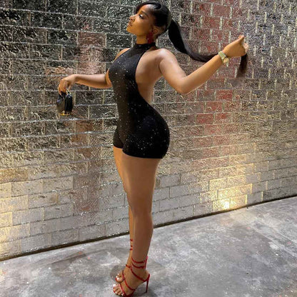 Spring Sexy Backless Romper for Women